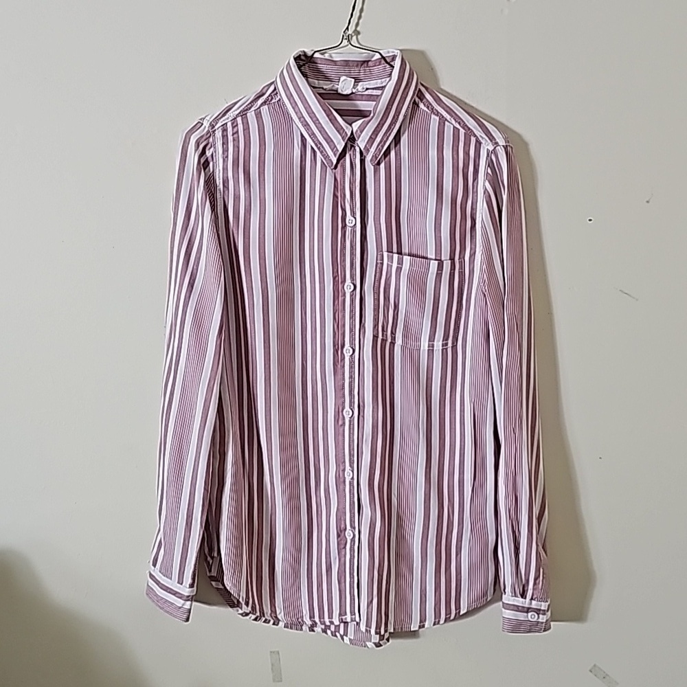 Beach Lunch Lounge  Long Sleeve Shirt Women's  Size XS/TP